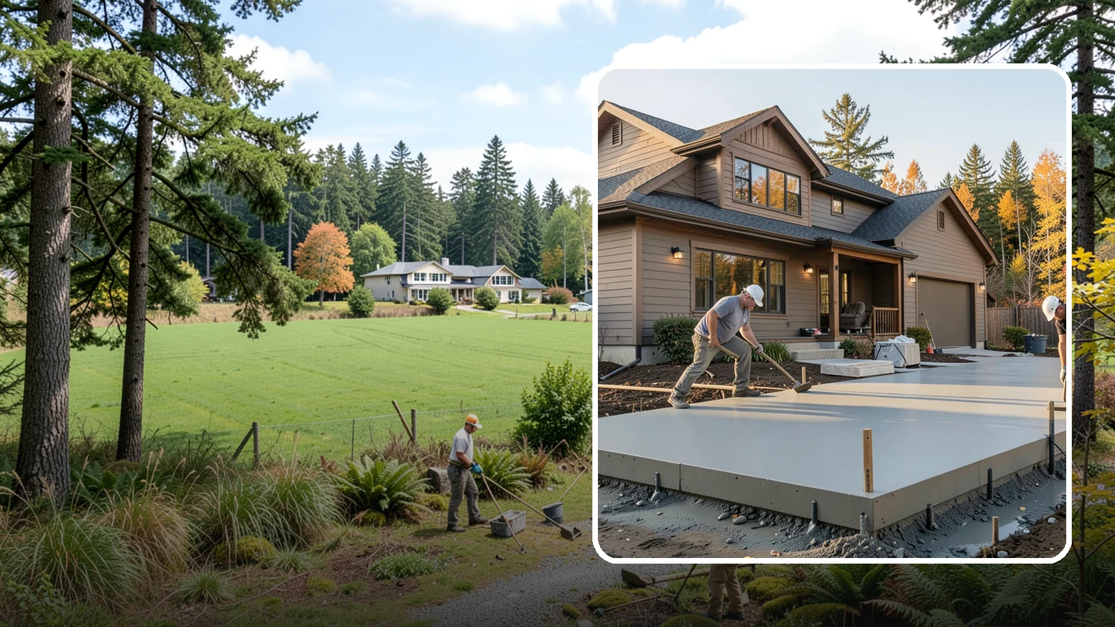 Footing Installation in Lyman, Skagit County, WA - We form and pour reinforced footings that spread your home's loads safely across the bearing soil below.
