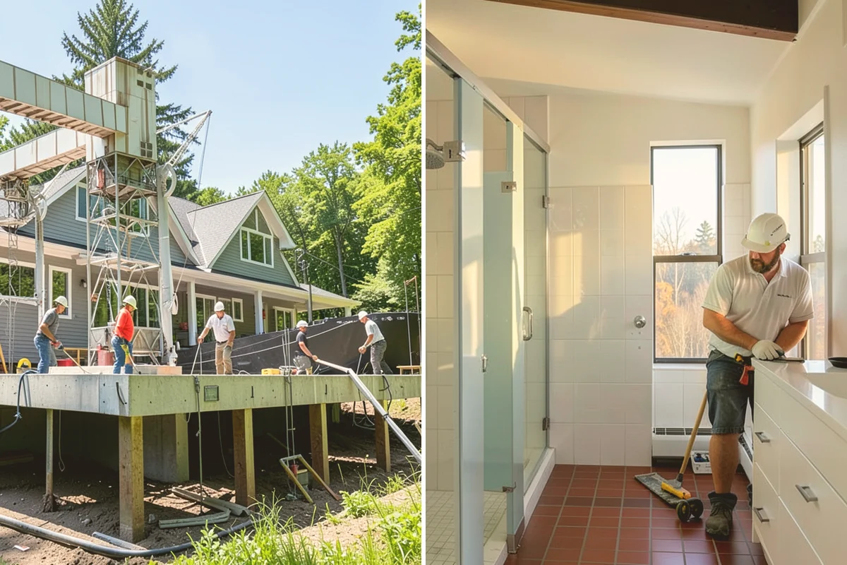 Footing Installation in Lynnwood, Snohomish County, WA - Excavate footing trenches or pads to plan dimensions