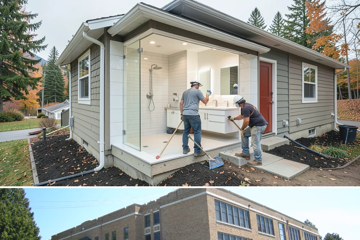Footing Installation in Maple Valley, King County, WA - Footing work continues through most of the year, with pours timed around dry stretches so the concrete sets undisturbed.