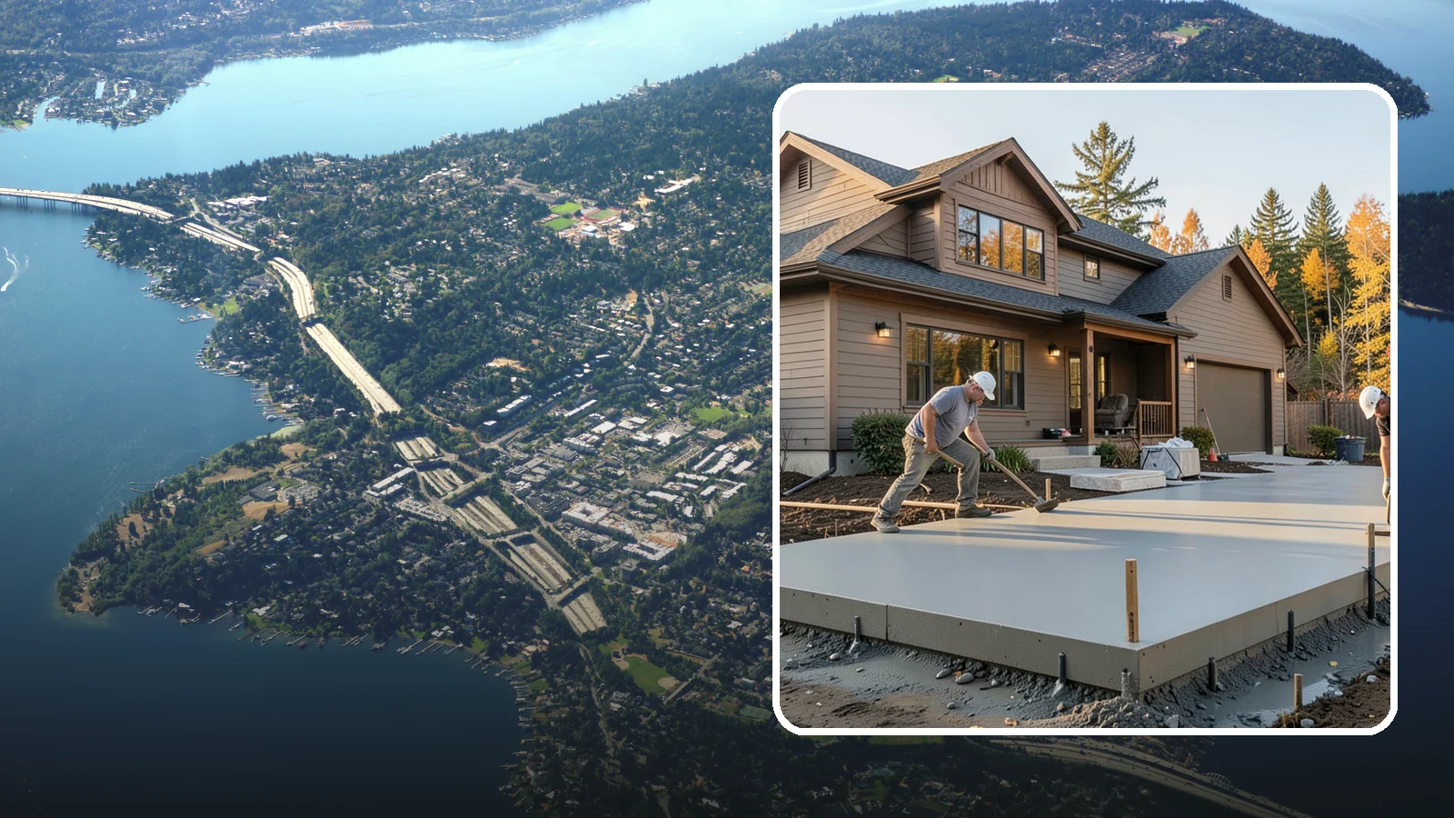 Footing Installation in Mercer Island, King County, WA - We form and pour reinforced footings that spread your home's loads safely across the bearing soil below.