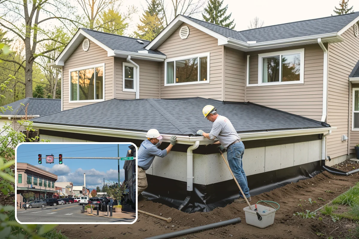 Footing Installation in Monroe, Snohomish County, WA - Loads spread evenly to prevent settlement and cracking