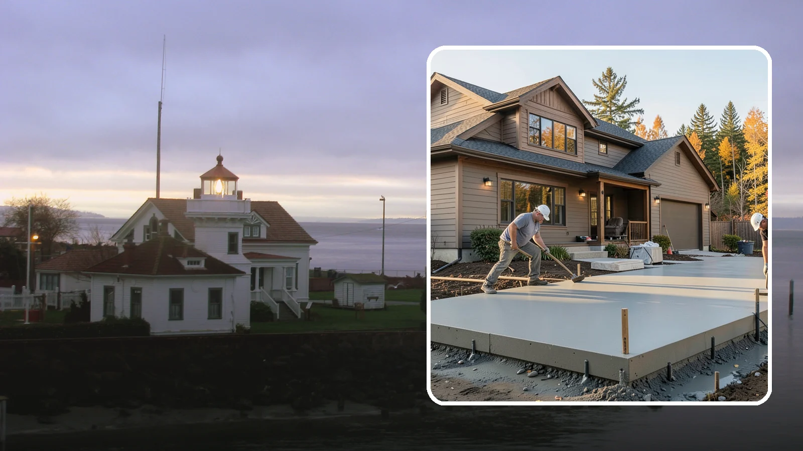 Footing Installation in Mukilteo, Snohomish County, WA - We form and pour reinforced footings that spread your home's loads safely across the bearing soil below.