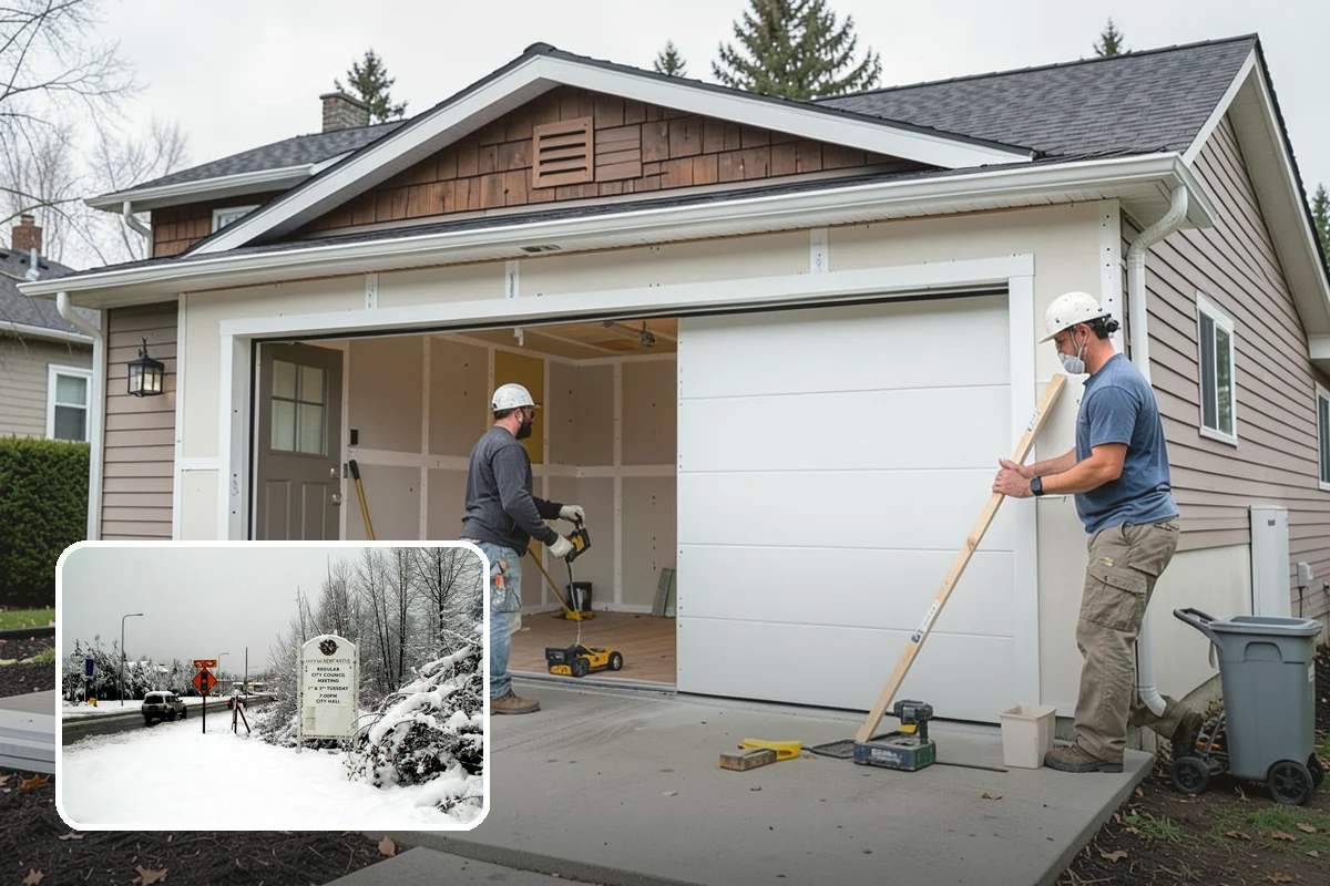 Footing Installation in Newcastle, King County, WA - Loads spread evenly to prevent settlement and cracking