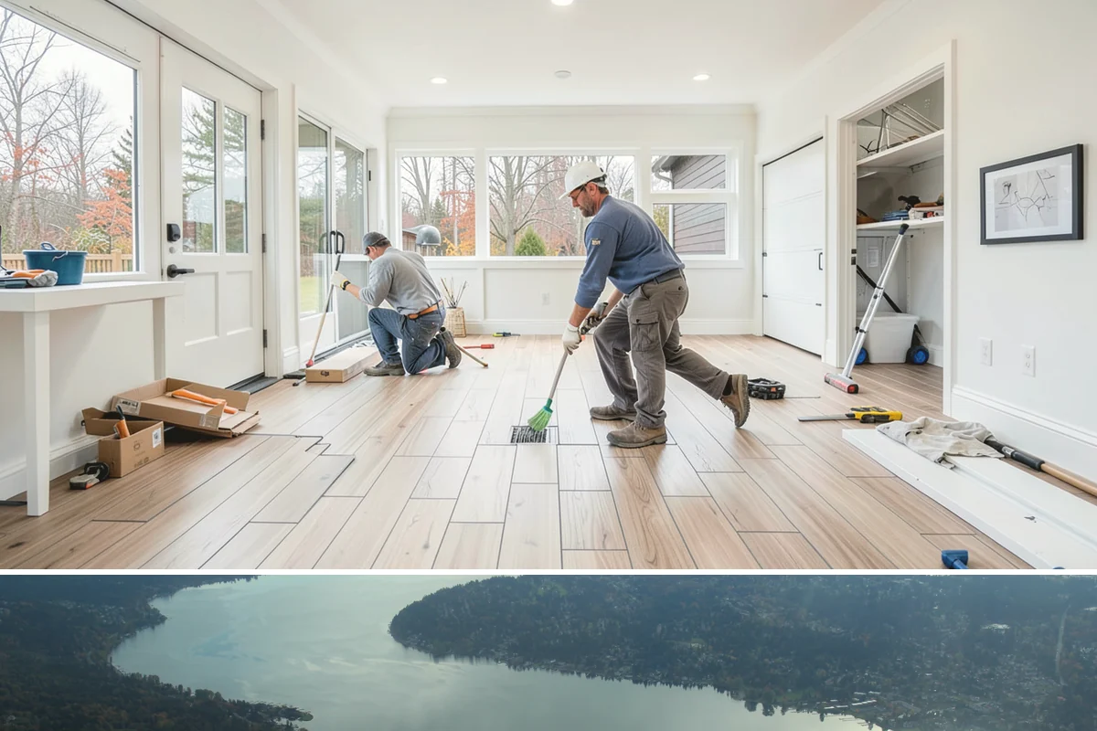 Footing Installation in Sammamish, King County, WA - Footing work continues through most of the year, with pours timed around dry stretches so the concrete sets undisturbed.