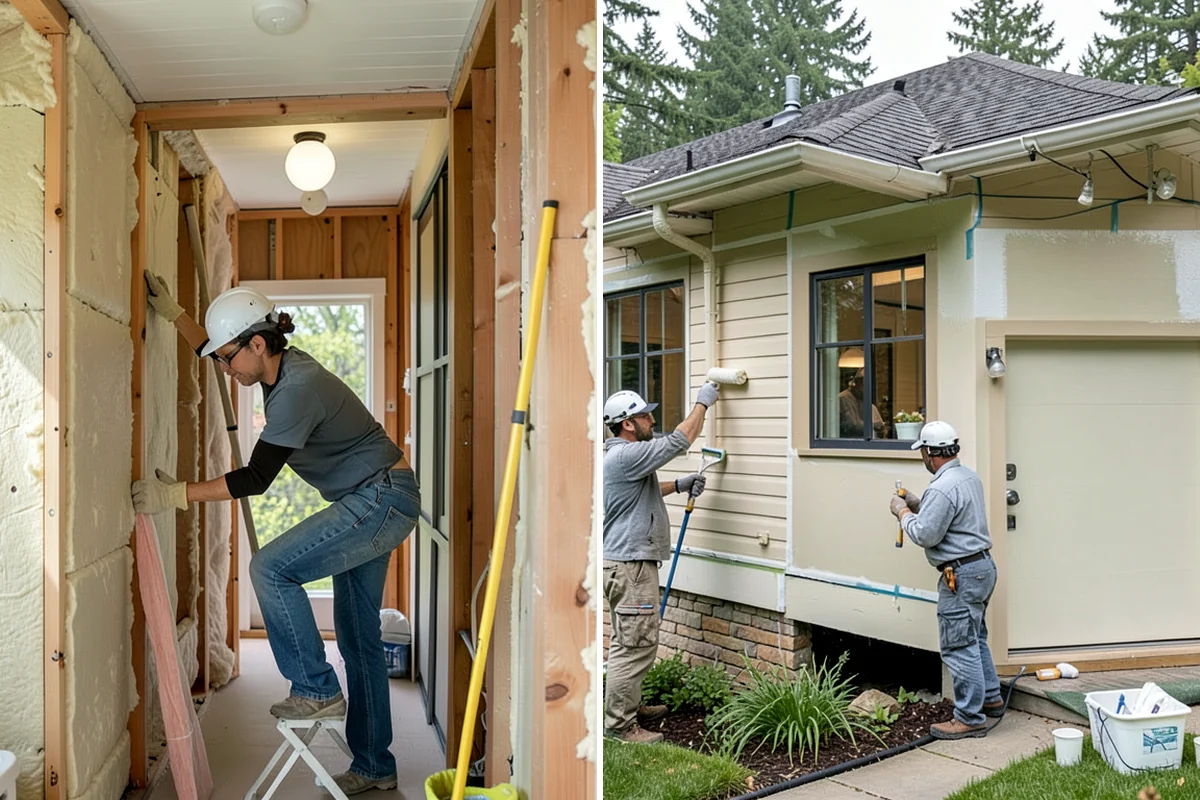 Footing Installation in Sedro-Woolley, Skagit County, WA - Excavate footing trenches or pads to plan dimensions
