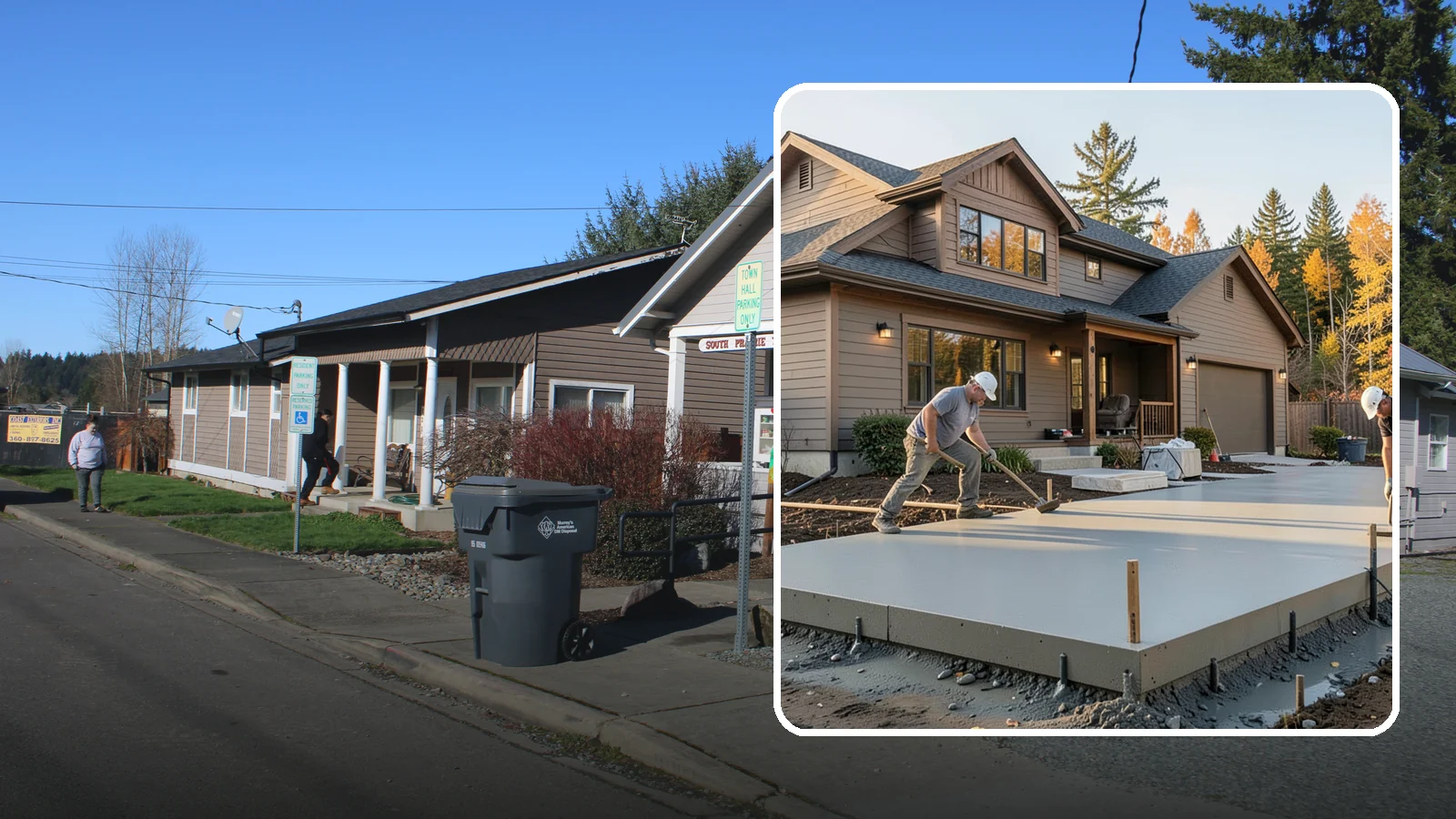 Footing Installation in South Prairie, Pierce County, WA - We form and pour reinforced footings that spread your home's loads safely across the bearing soil below.