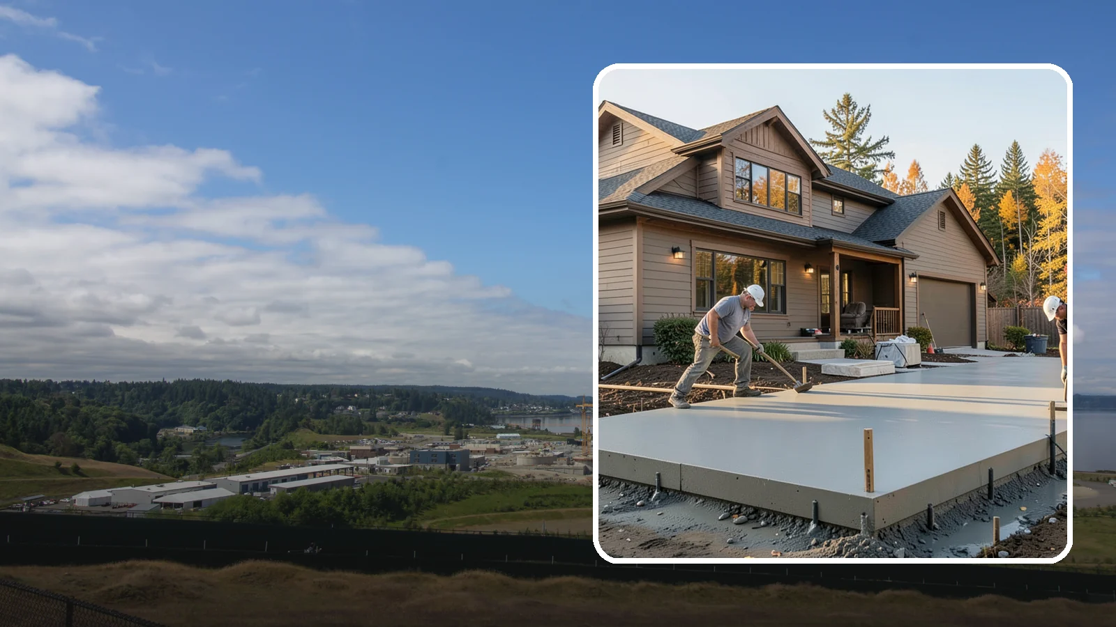 Footing Installation in University Place, Pierce County, WA - We form and pour reinforced footings that spread your home's loads safely across the bearing soil below.