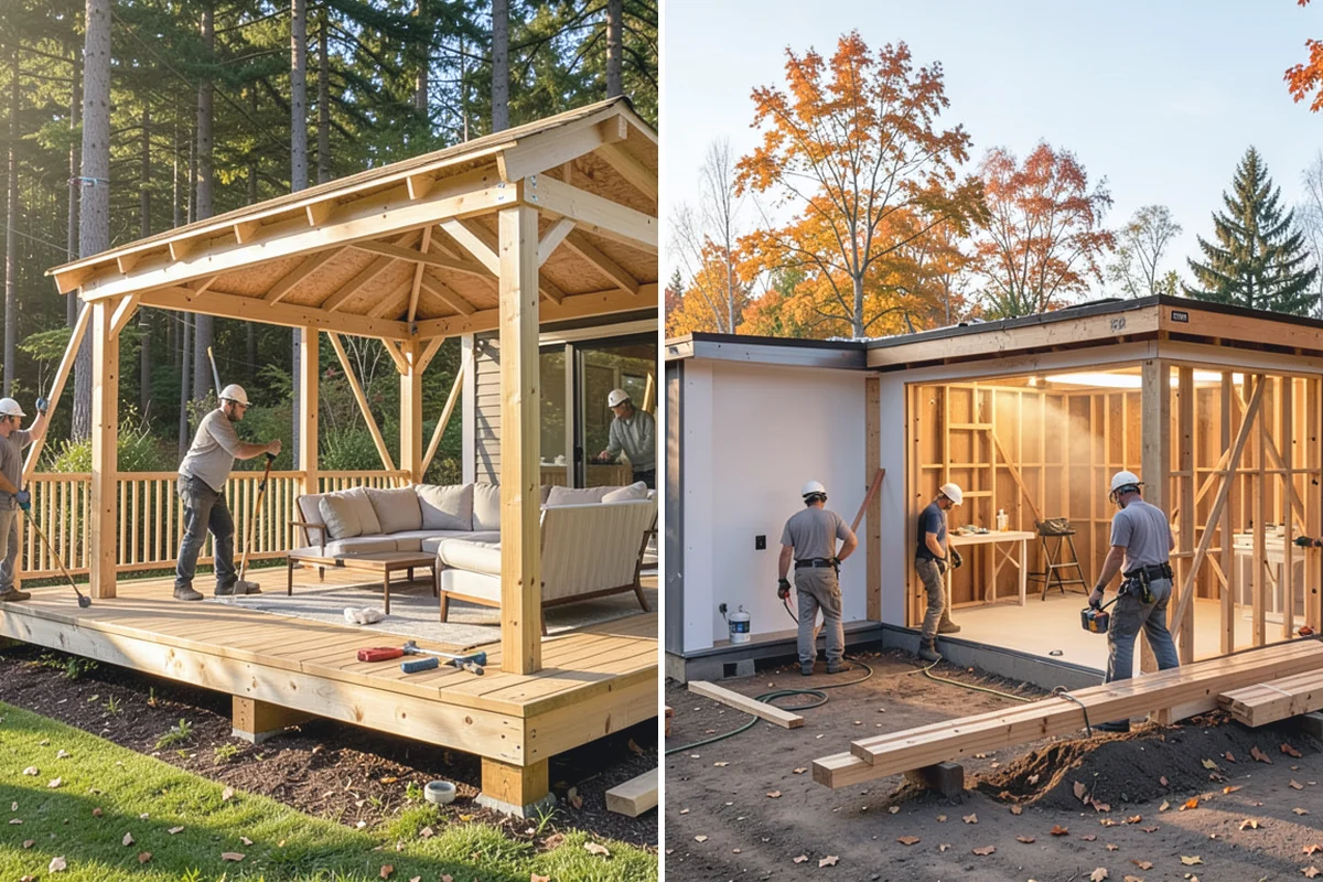 Footing Installation in Woodinville, King County, WA - Excavate footing trenches or pads to plan dimensions