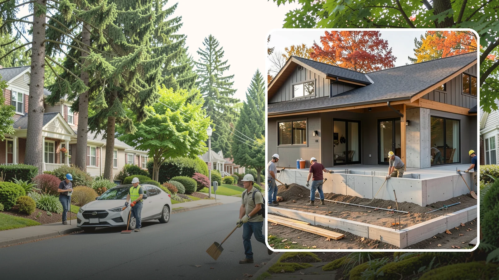 Foundation Construction in Beaux Arts Village, King County, WA - We build engineered concrete foundations that anchor your Western Washington home against moisture, settlement, and seismic...