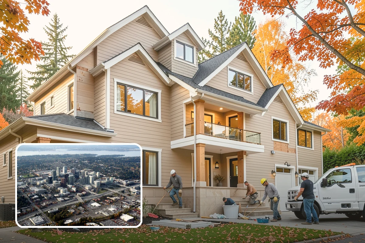 Foundation Construction in Bellevue, King County, WA - A reinforced base engineered for local soils and seismic loads