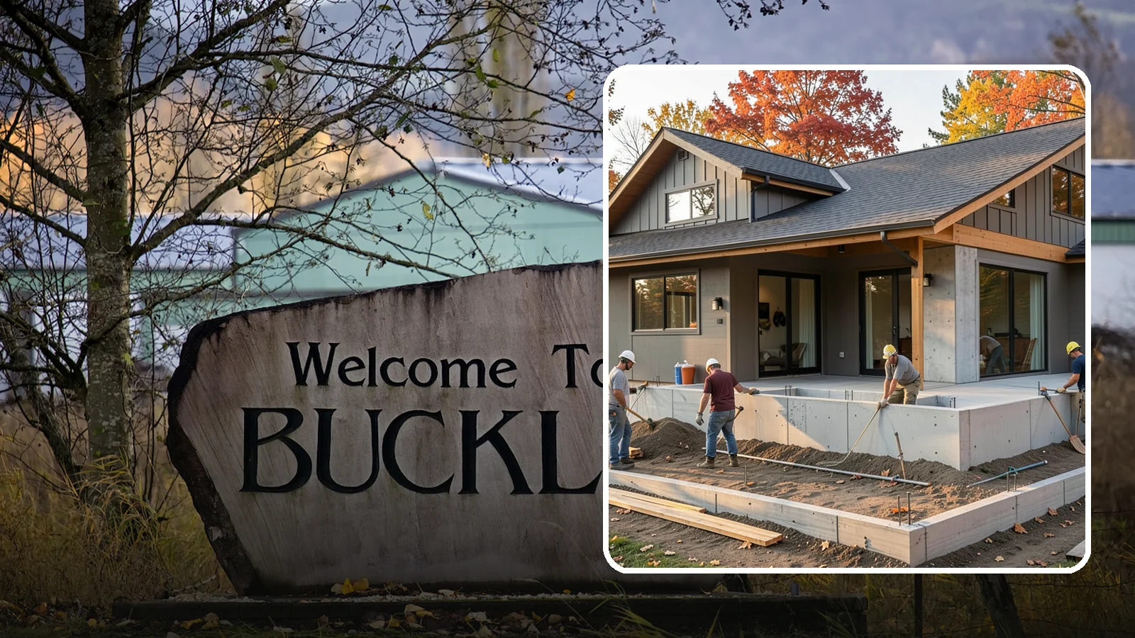 Foundation Construction in Buckley, Pierce County, WA - We build engineered concrete foundations that anchor your Western Washington home against moisture, settlement, and seismic...