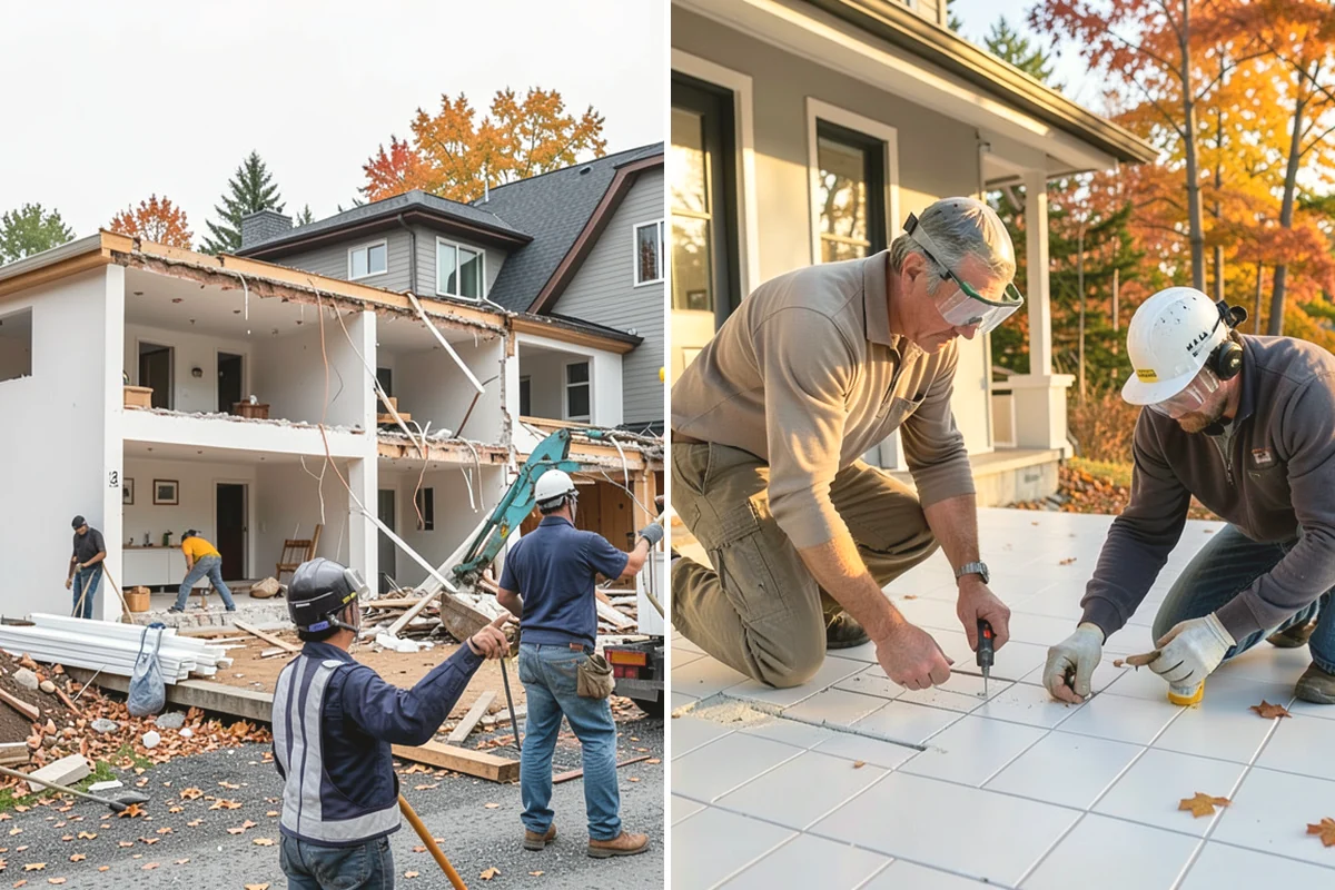 Foundation Construction in Burien, King County, WA - Excavate to bearing soil and confirm conditions with the engineer