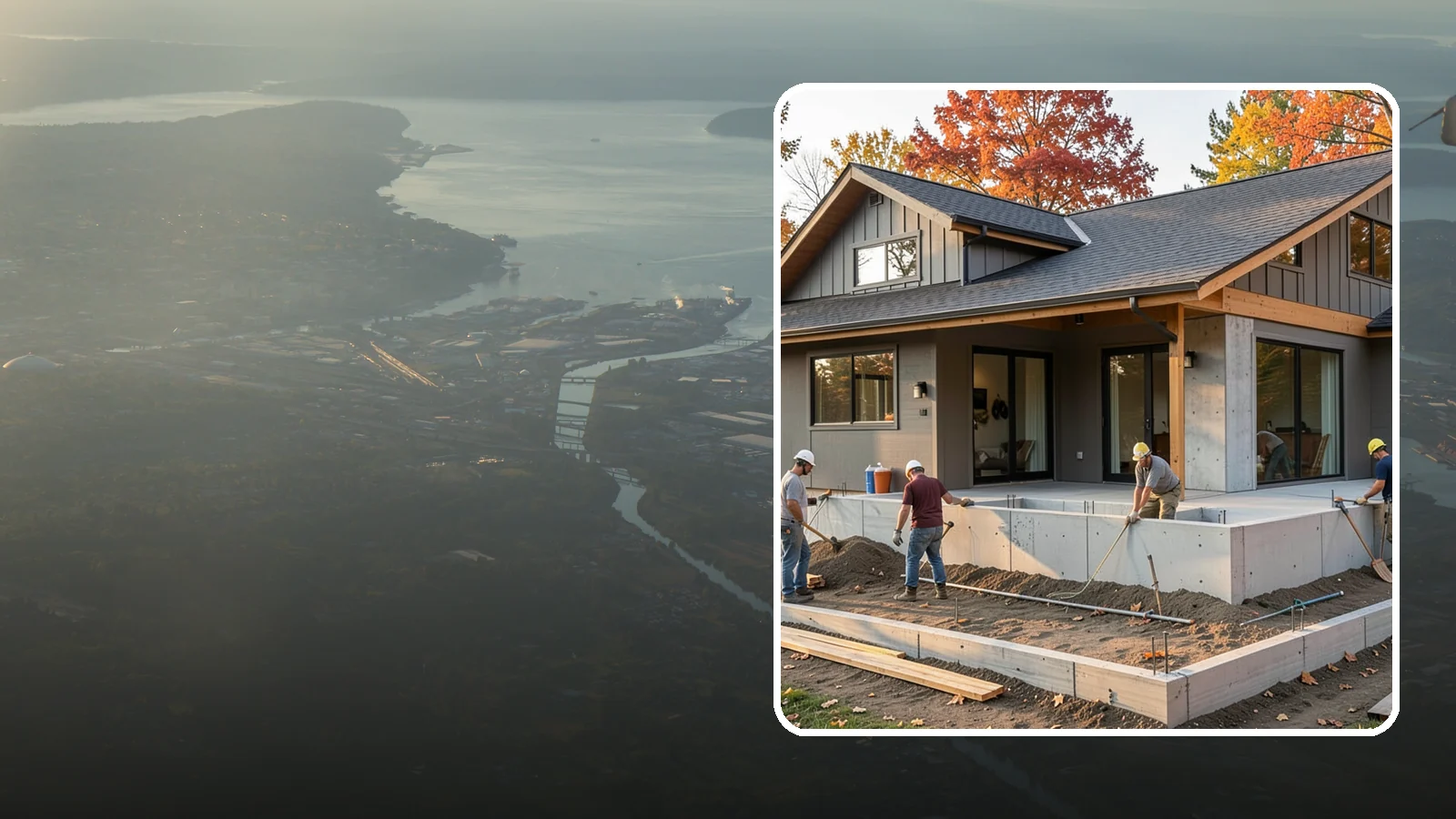 Foundation Construction in Fife, Pierce County, WA - We build engineered concrete foundations that anchor your Western Washington home against moisture, settlement, and seismic...