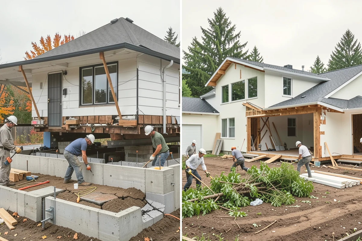 Foundation Construction in Fife, Pierce County, WA - Excavate to bearing soil and confirm conditions with the engineer