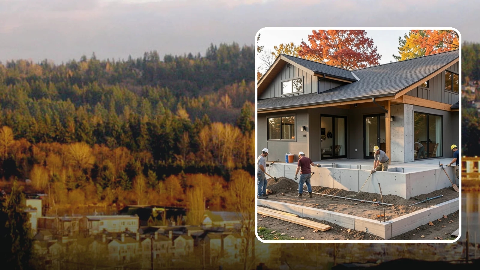 Foundation Construction in Kenmore, King County, WA - We build engineered concrete foundations that anchor your Western Washington home against moisture, settlement, and seismic...