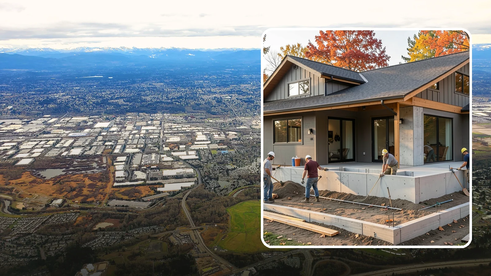 Foundation Construction in Kent, King County, WA - We build engineered concrete foundations that anchor your Western Washington home against moisture, settlement, and seismic...
