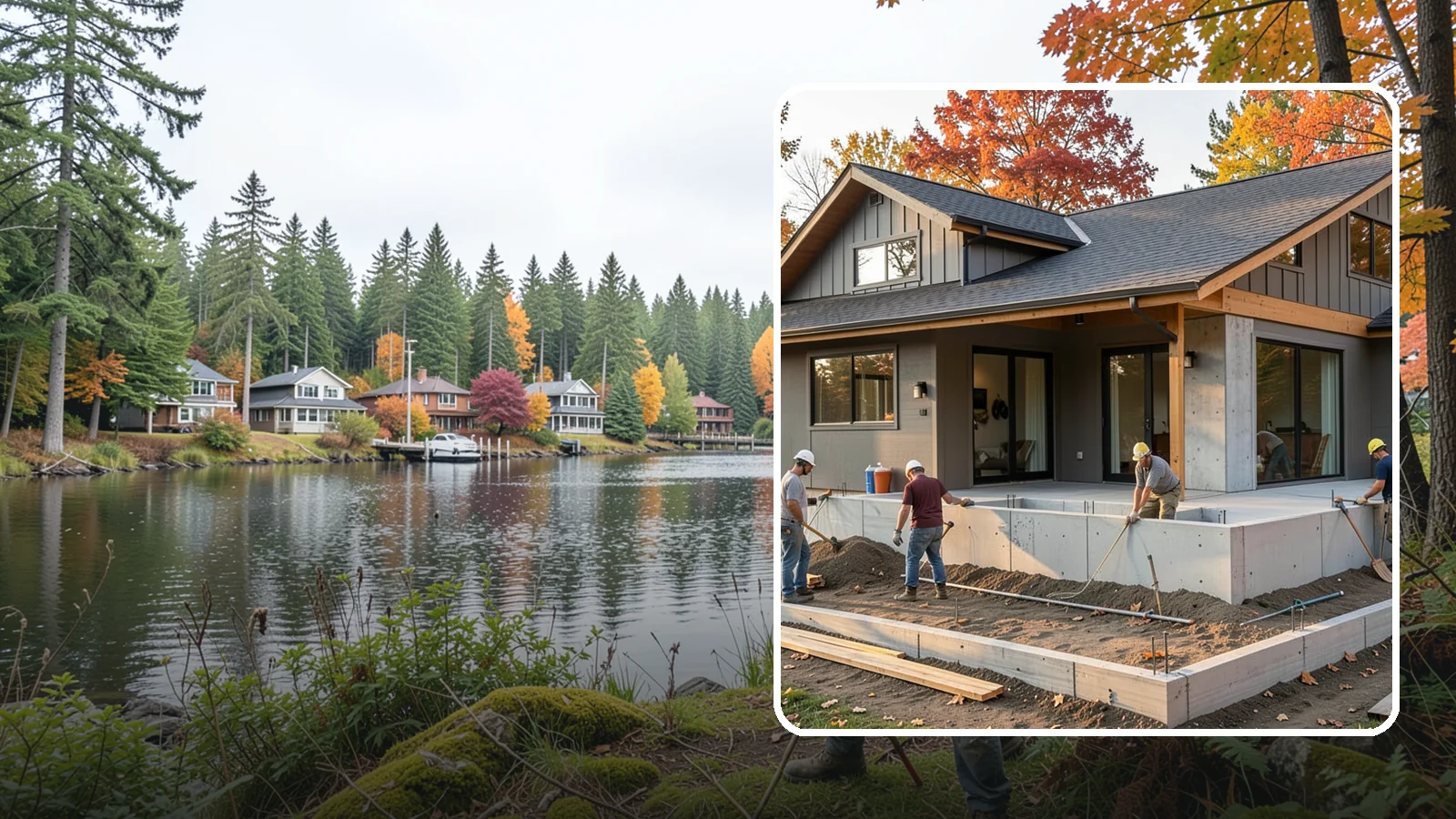 Foundation Construction in La Conner, Skagit County, WA - We build engineered concrete foundations that anchor your Western Washington home against moisture, settlement, and seismic...