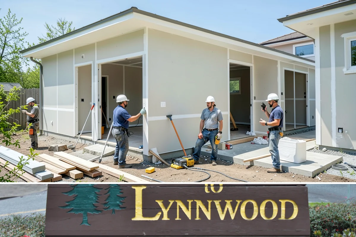 Foundation Construction in Lynnwood, Snohomish County, WA - We schedule pours around drier weather when possible and protect fresh concrete from heavy Puget Sound rain so it cures properly.