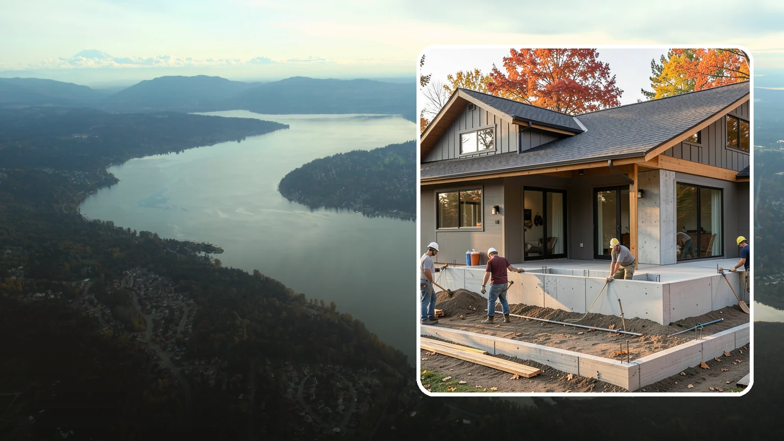 Foundation Construction in Sammamish, King County, WA - We build engineered concrete foundations that anchor your Western Washington home against moisture, settlement, and seismic...