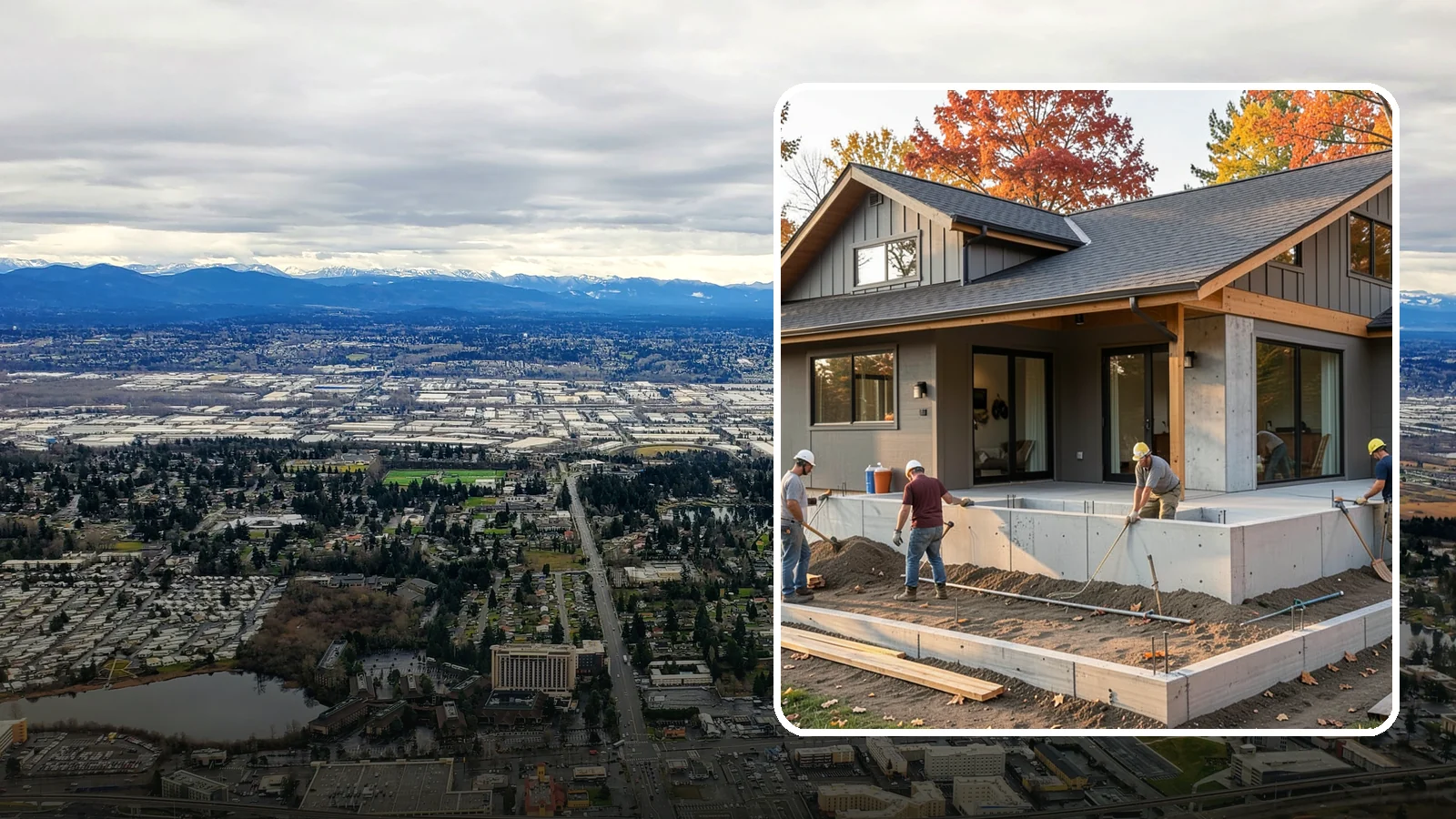 Foundation Construction in SeaTac, King County, WA - We build engineered concrete foundations that anchor your Western Washington home against moisture, settlement, and seismic...