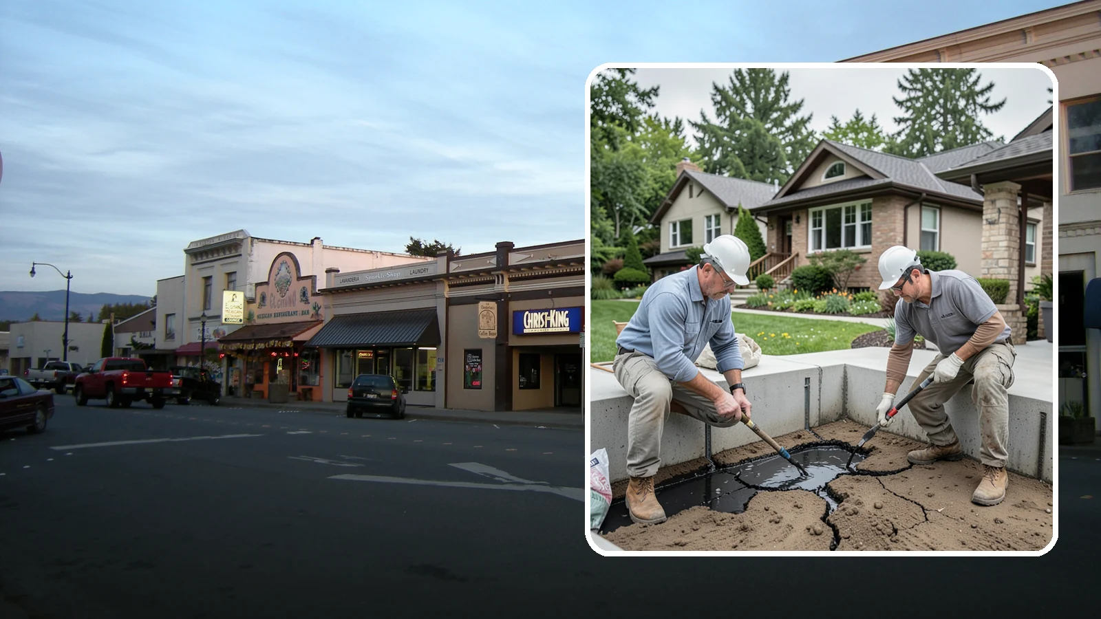 Foundation Crack Injection in Burlington, Skagit County, WA - We seal foundation cracks from the inside with epoxy or polyurethane injection to stop leaks and restore strength.