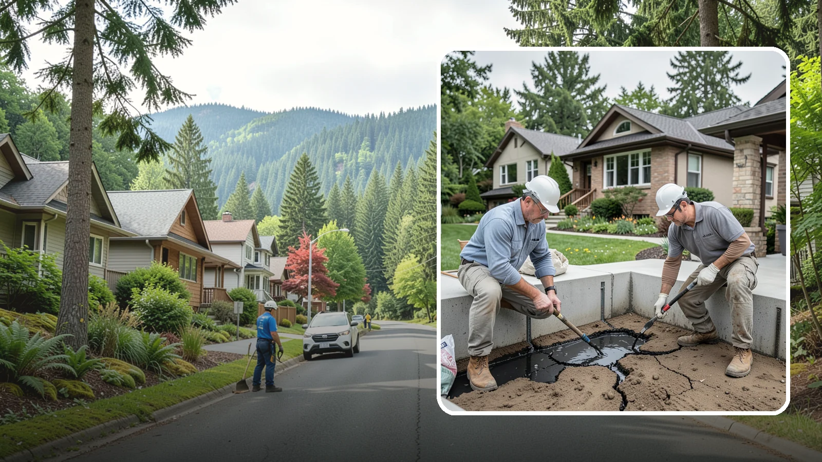 Foundation Crack Injection in Darrington, Snohomish County, WA - We seal foundation cracks from the inside with epoxy or polyurethane injection to stop leaks and restore strength.