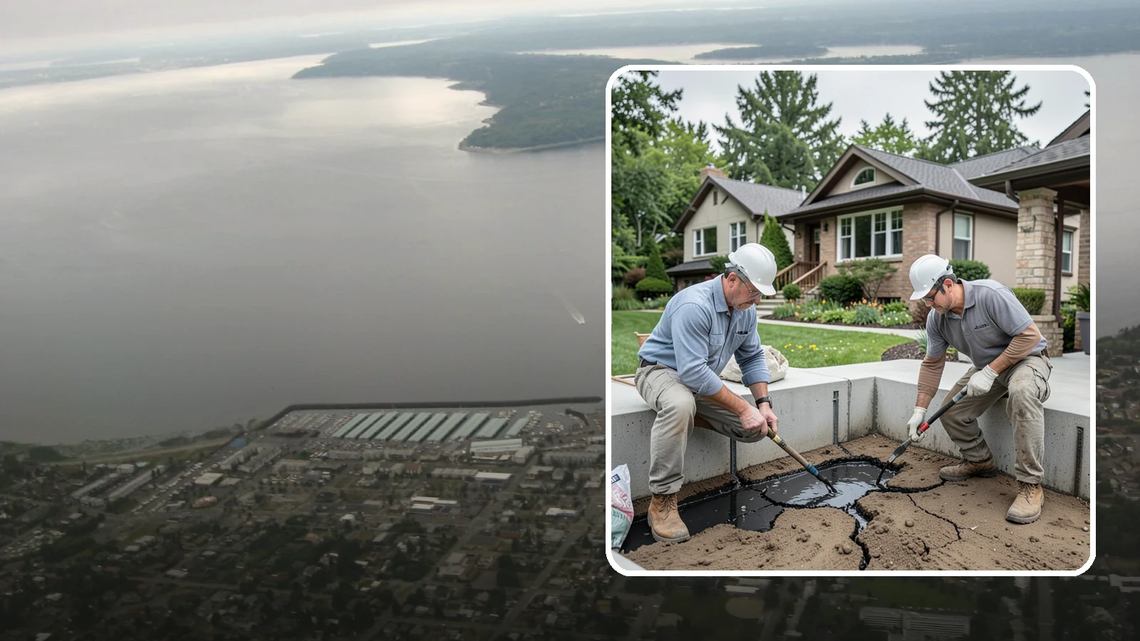 Foundation Crack Injection in Des Moines, King County, WA - We seal foundation cracks from the inside with epoxy or polyurethane injection to stop leaks and restore strength.