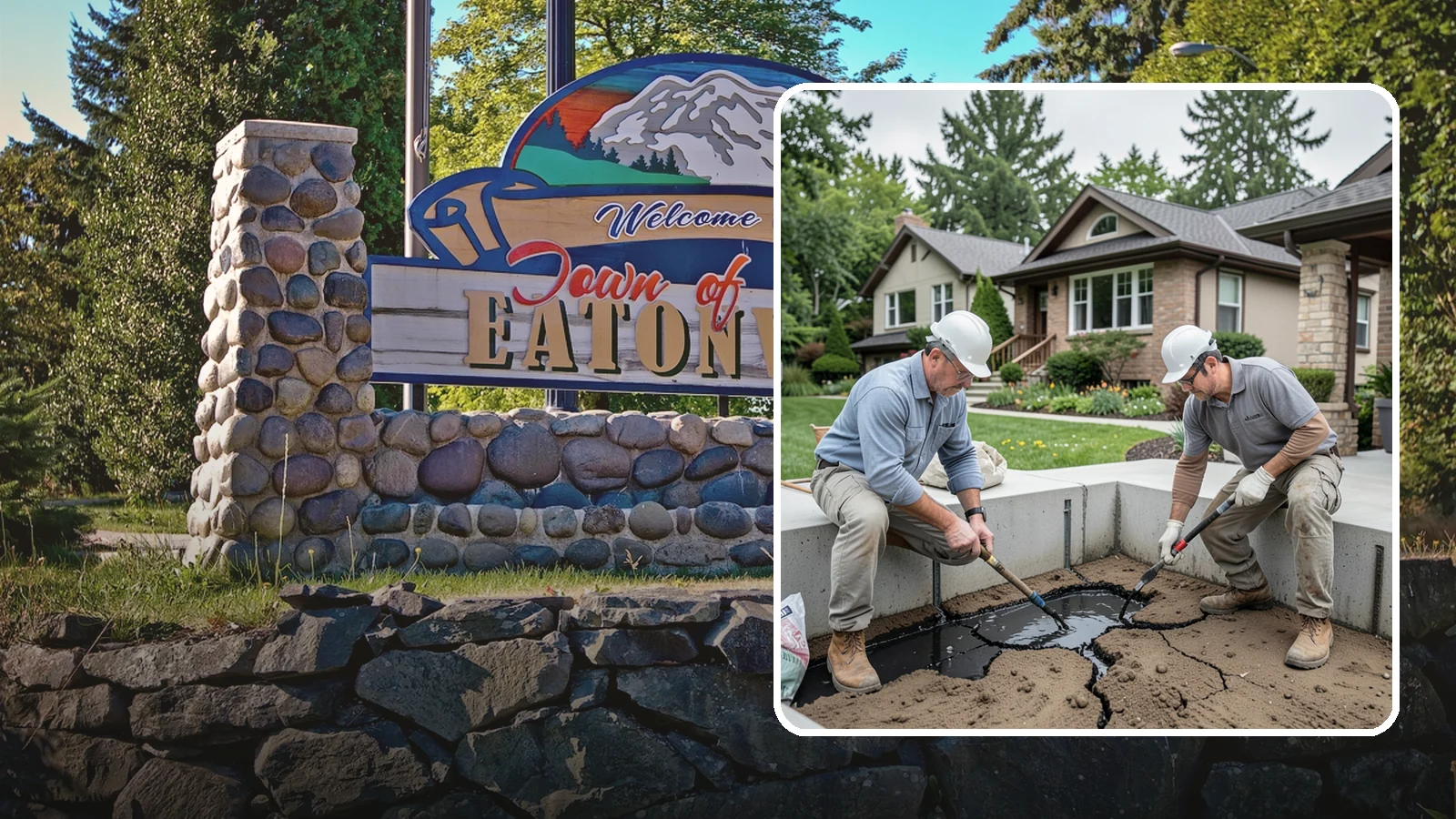 Foundation Crack Injection in Eatonville, Pierce County, WA - We seal foundation cracks from the inside with epoxy or polyurethane injection to stop leaks and restore strength.