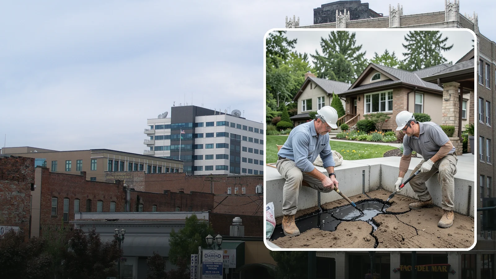 Foundation Crack Injection in Everett, Snohomish County, WA - We seal foundation cracks from the inside with epoxy or polyurethane injection to stop leaks and restore strength.