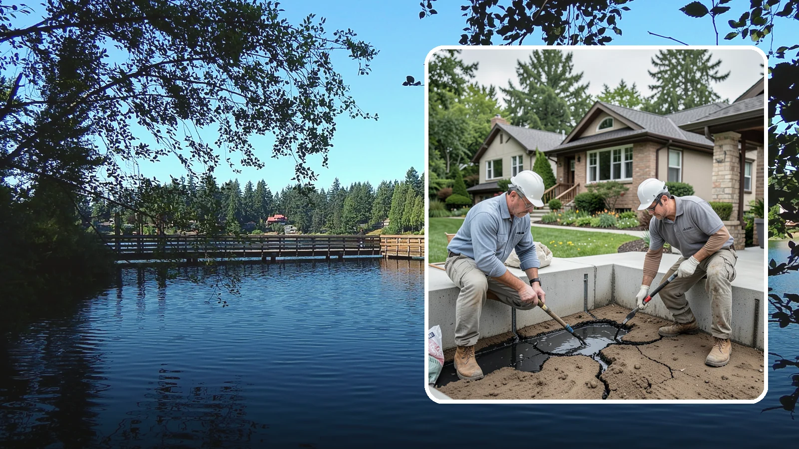 Foundation Crack Injection in Federal Way, King County, WA - We seal foundation cracks from the inside with epoxy or polyurethane injection to stop leaks and restore strength.