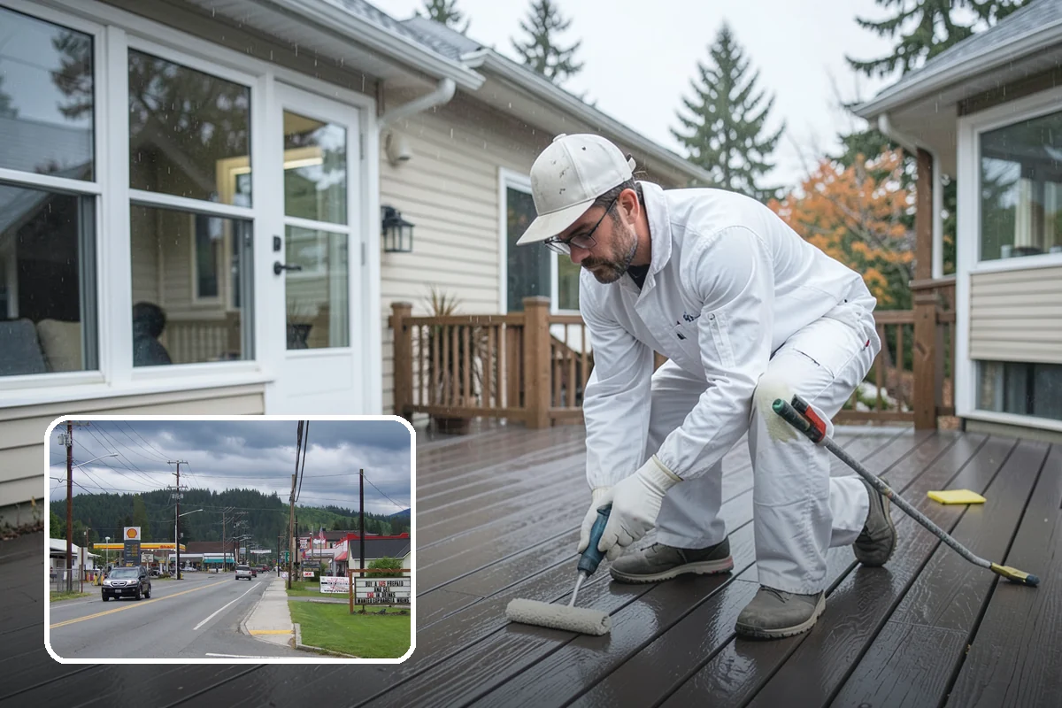 Foundation Crack Injection in Granite Falls, Snohomish County, WA - Cracks sealed to stop basement and crawlspace leaks