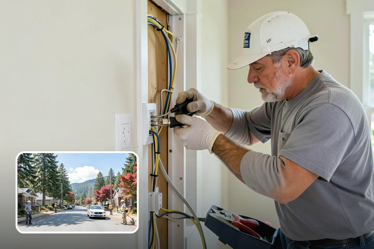 Foundation Crack Injection in Hunts Point, King County, WA - Cracks sealed to stop basement and crawlspace leaks