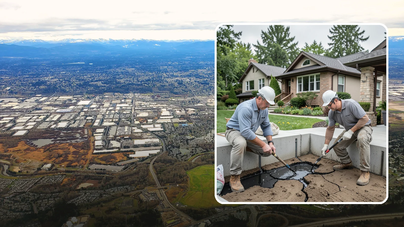 Foundation Crack Injection in Kent, King County, WA - We seal foundation cracks from the inside with epoxy or polyurethane injection to stop leaks and restore strength.