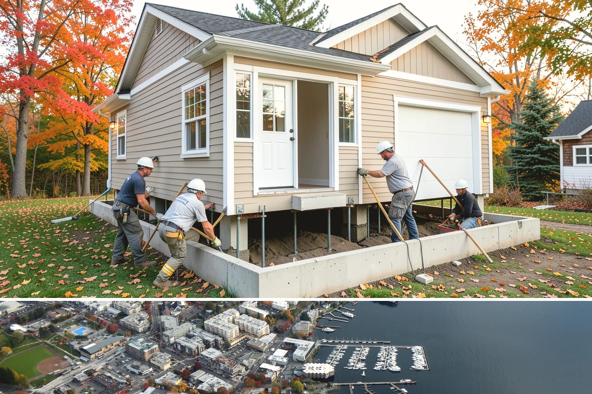 Foundation Crack Injection in Kirkland, King County, WA - Crack injection can be done year-round, and it is especially timely heading into the wet season when leaks tend to appear.