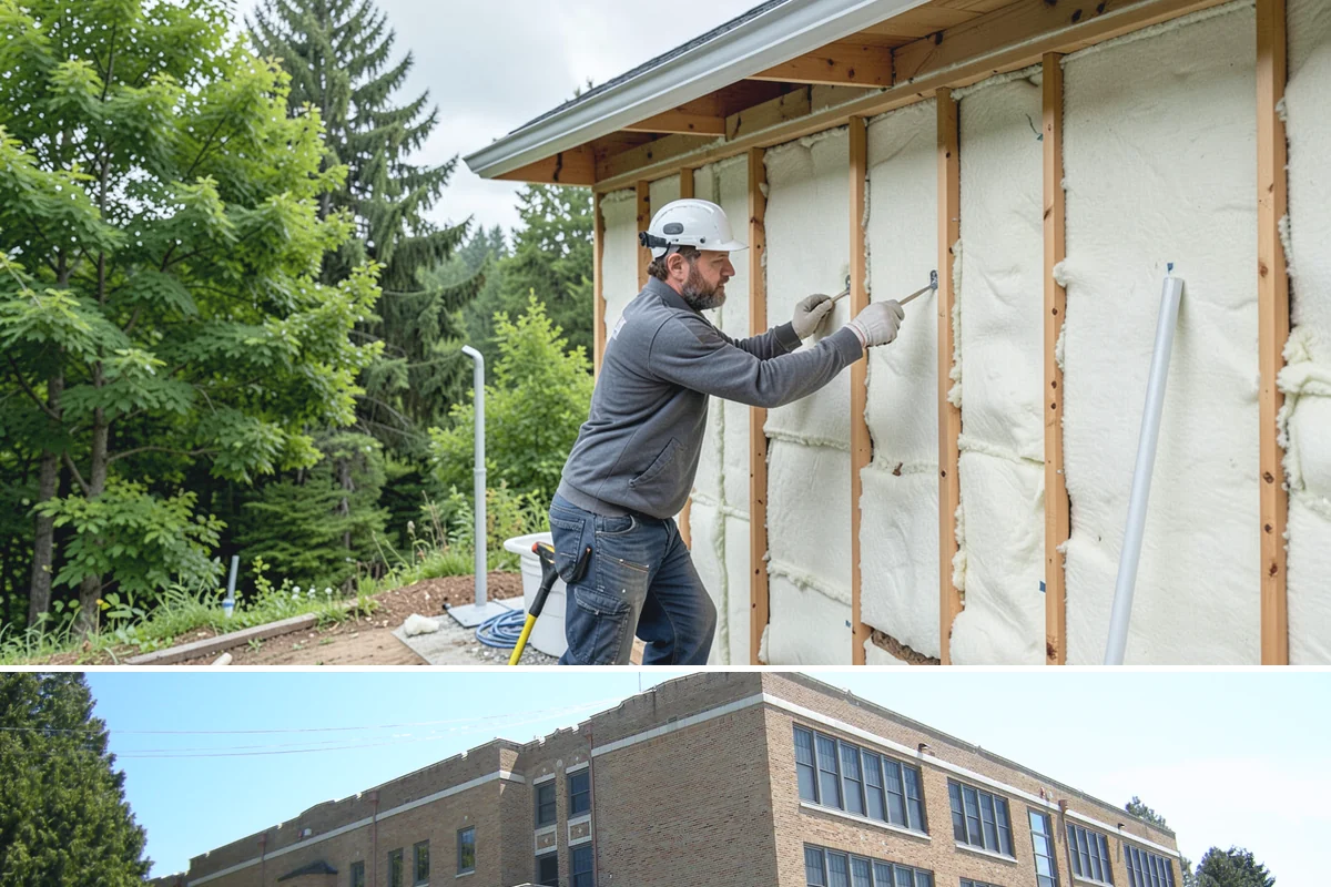 Foundation Crack Injection in Maple Valley, King County, WA - Crack injection can be done year-round, and it is especially timely heading into the wet season when leaks tend to appear.