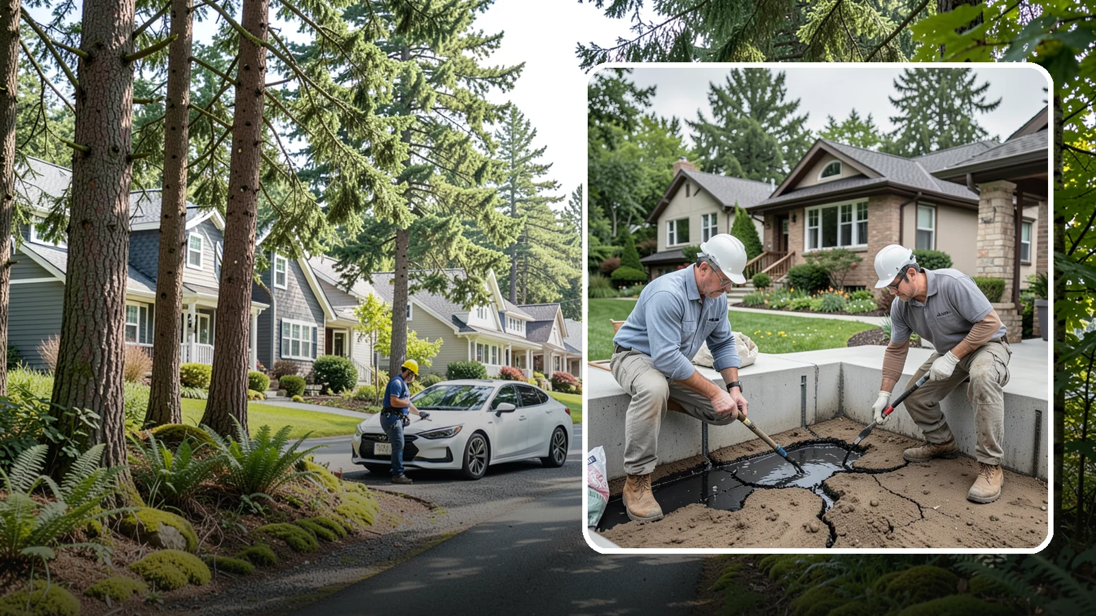 Foundation Crack Injection in Normandy Park, King County, WA - We seal foundation cracks from the inside with epoxy or polyurethane injection to stop leaks and restore strength.