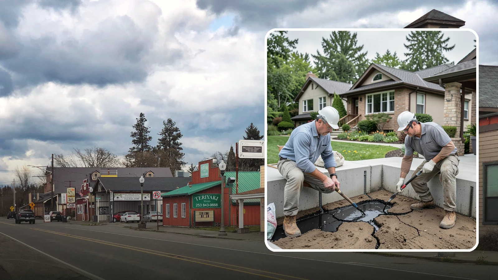 Foundation Crack Injection in Roy, Pierce County, WA - We seal foundation cracks from the inside with epoxy or polyurethane injection to stop leaks and restore strength.