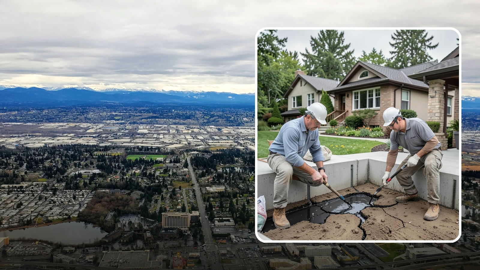 Foundation Crack Injection in SeaTac, King County, WA - We seal foundation cracks from the inside with epoxy or polyurethane injection to stop leaks and restore strength.