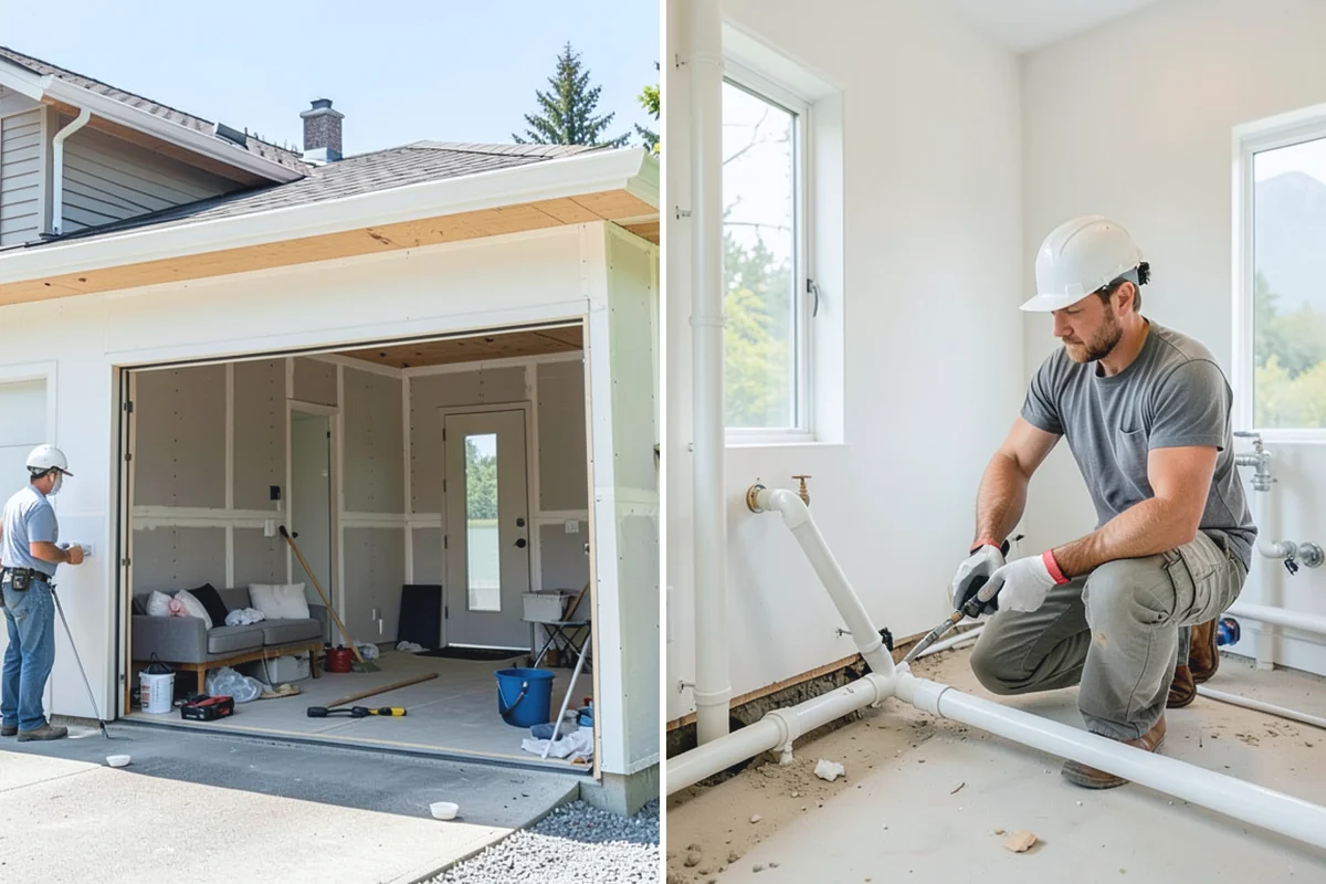Foundation Crack Injection in Sumner, Pierce County, WA - Inspect the crack and determine structural versus cosmetic