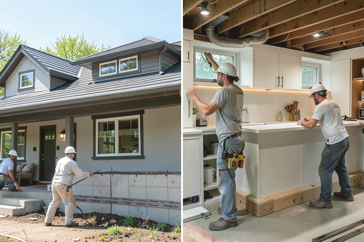 Foundation Crack Injection in Tacoma, Pierce County, WA - Inspect the crack and determine structural versus cosmetic