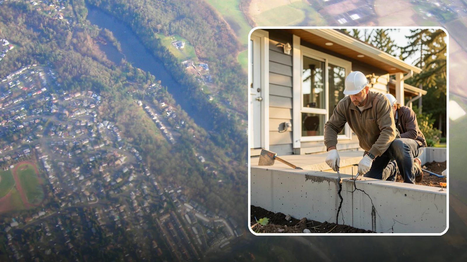 Foundation Crack Repair in Algona, King County, WA - Foundation crack repair that seals leaks and stops movement in your home's base.