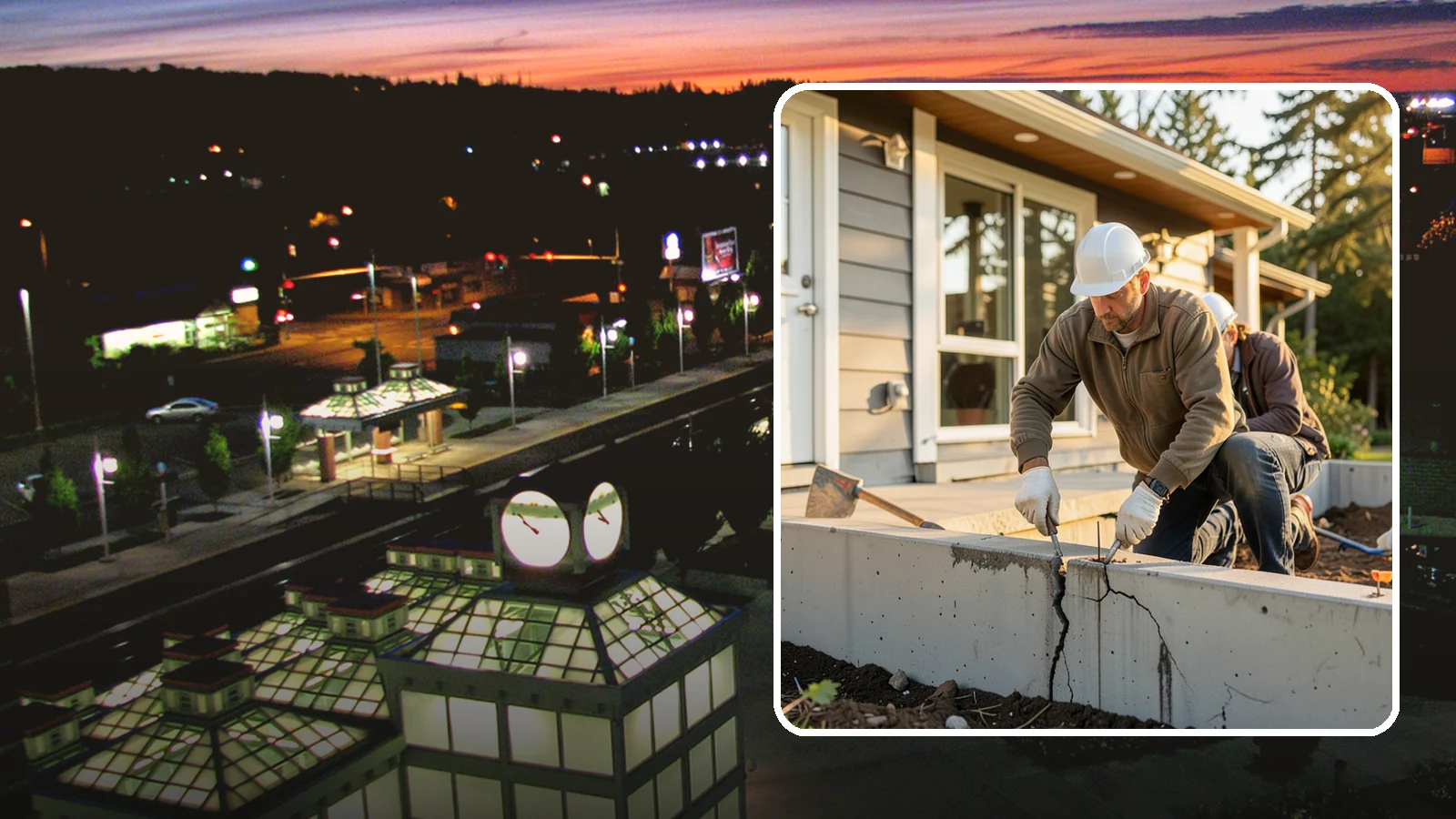 Foundation Crack Repair in Auburn, King County, WA - Foundation crack repair that seals leaks and stops movement in your home's base.