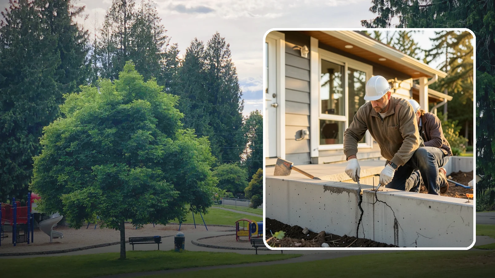 Foundation Crack Repair in Bonney Lake, Pierce County, WA - Foundation crack repair that seals leaks and stops movement in your home's base.