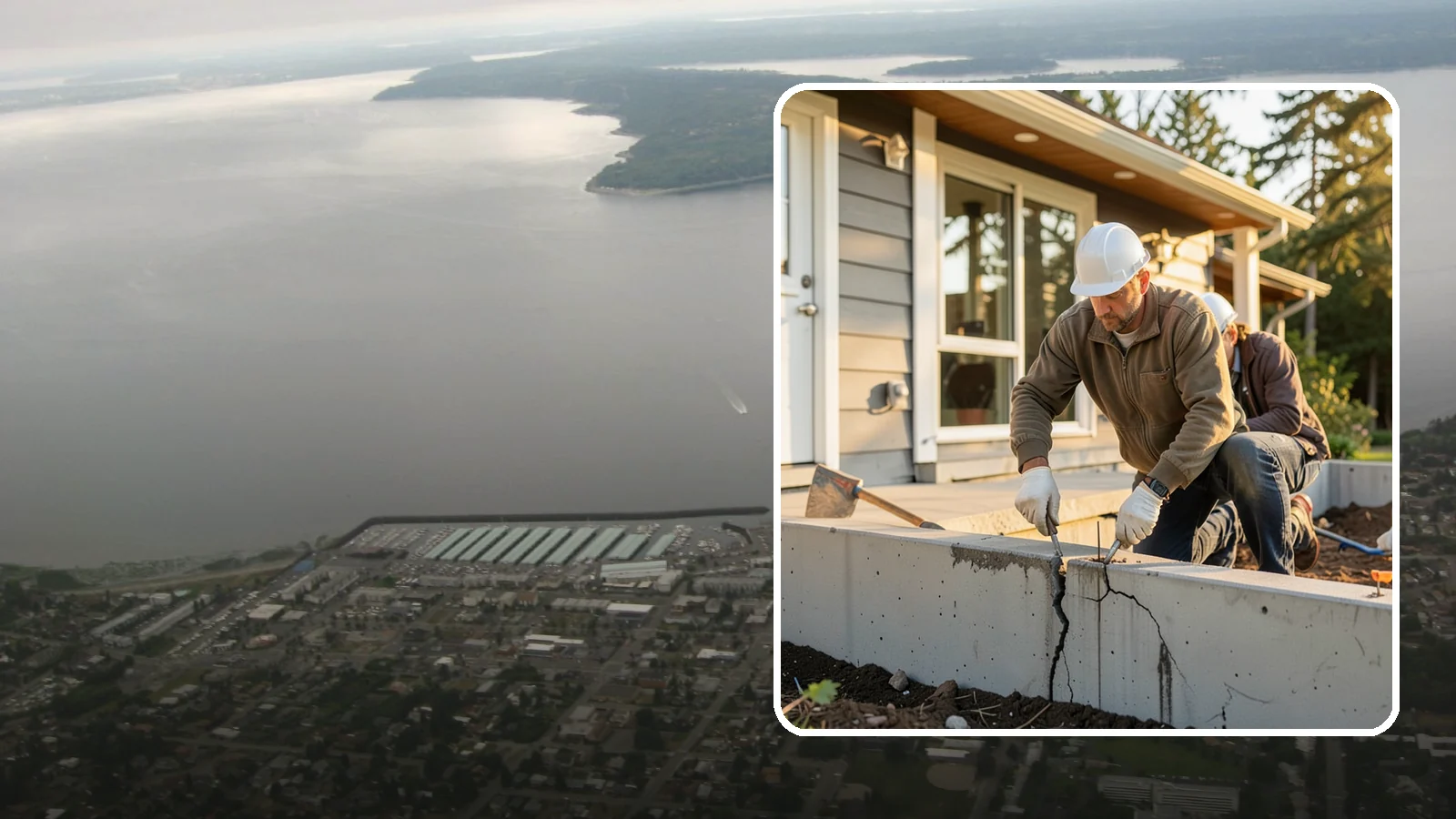 Foundation Crack Repair in Des Moines, King County, WA - Foundation crack repair that seals leaks and stops movement in your home's base.