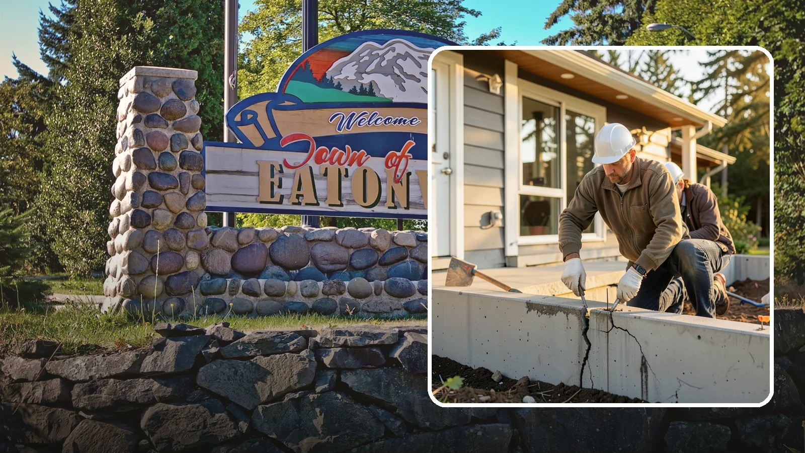 Foundation Crack Repair in Eatonville, Pierce County, WA - Foundation crack repair that seals leaks and stops movement in your home's base.