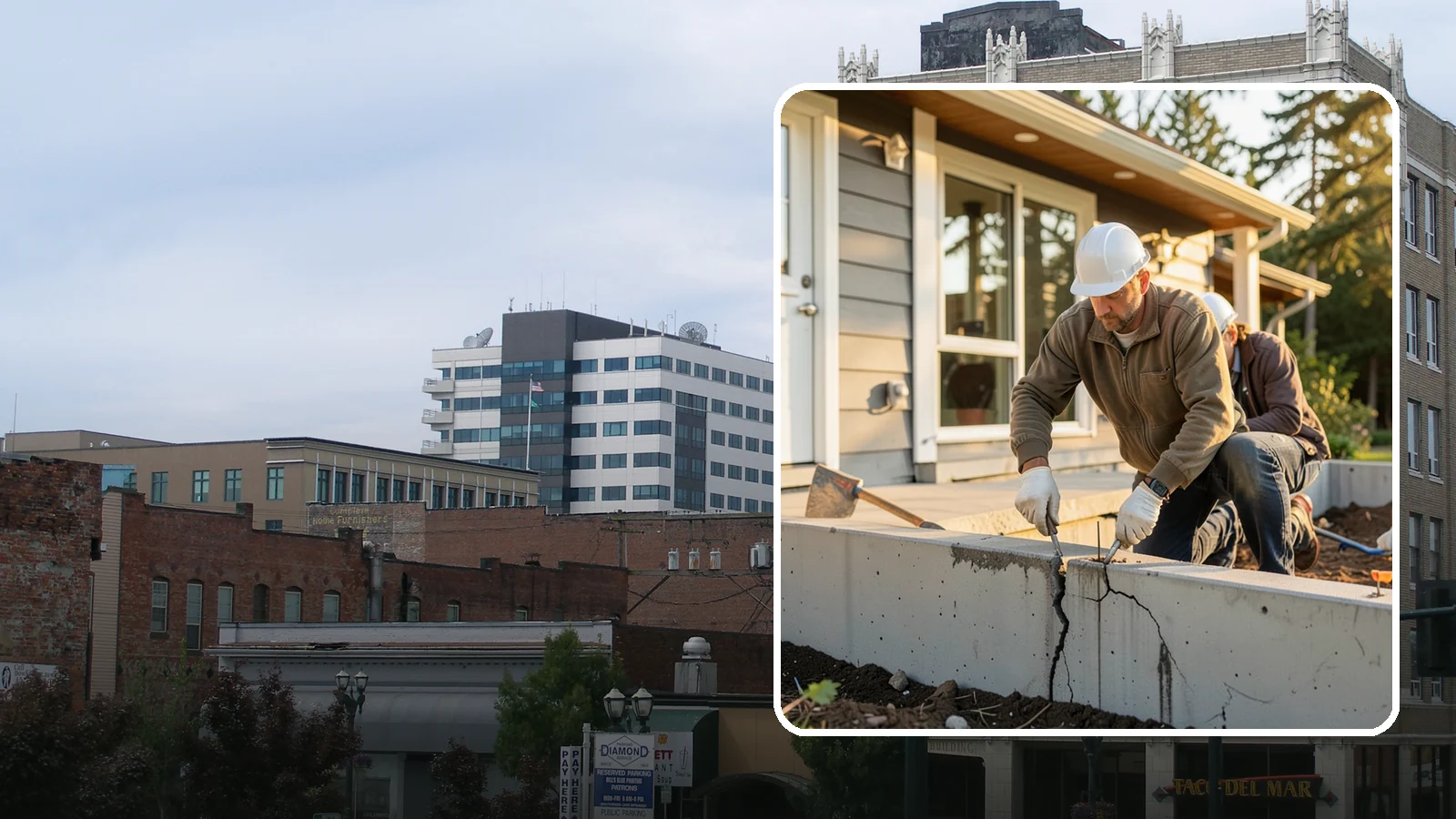 Foundation Crack Repair in Everett, Snohomish County, WA - Foundation crack repair that seals leaks and stops movement in your home's base.