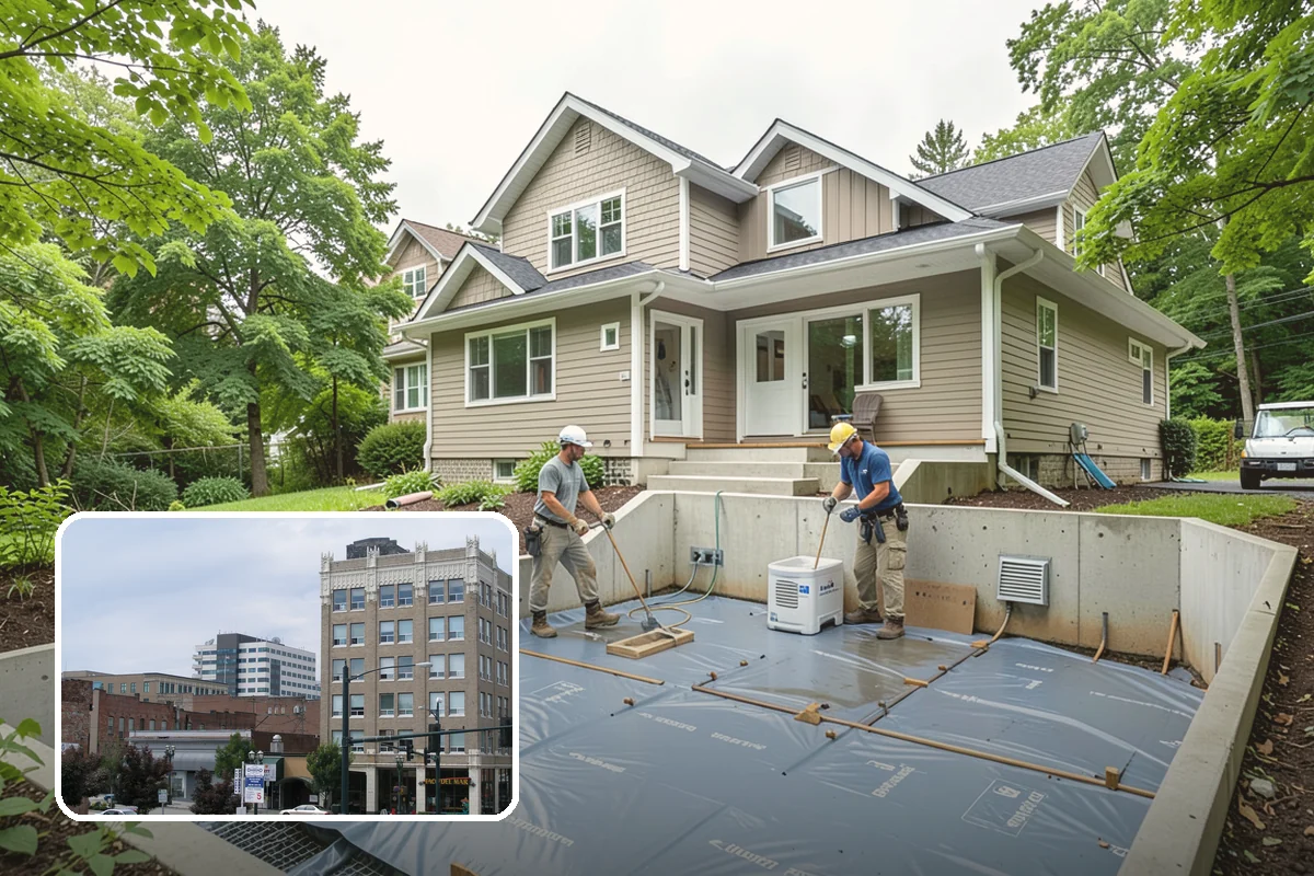 Foundation Crack Repair in Everett, Snohomish County, WA - Seals cracks against water intrusion