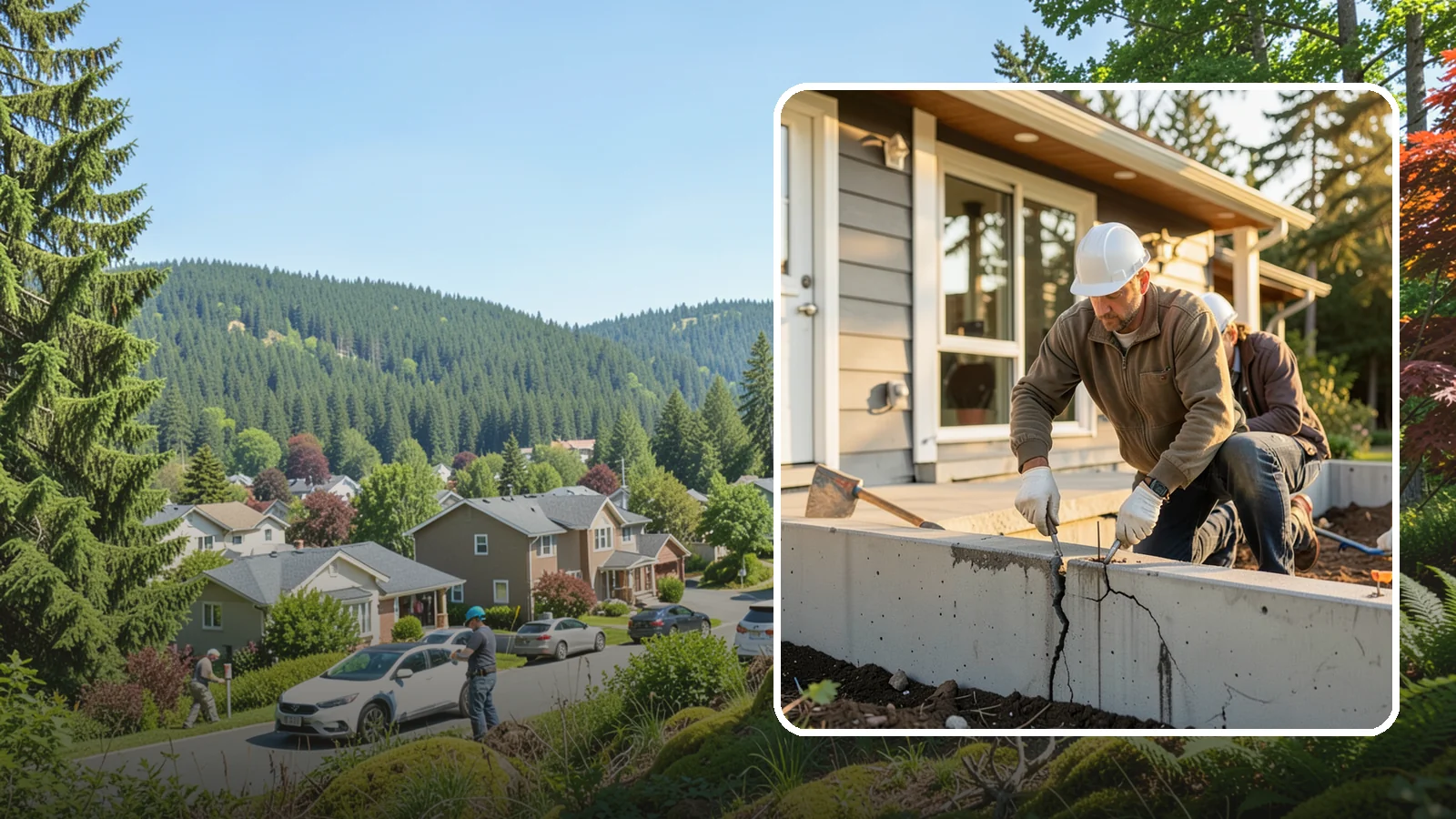 Foundation Crack Repair in Index, Snohomish County, WA - Foundation crack repair that seals leaks and stops movement in your home's base.