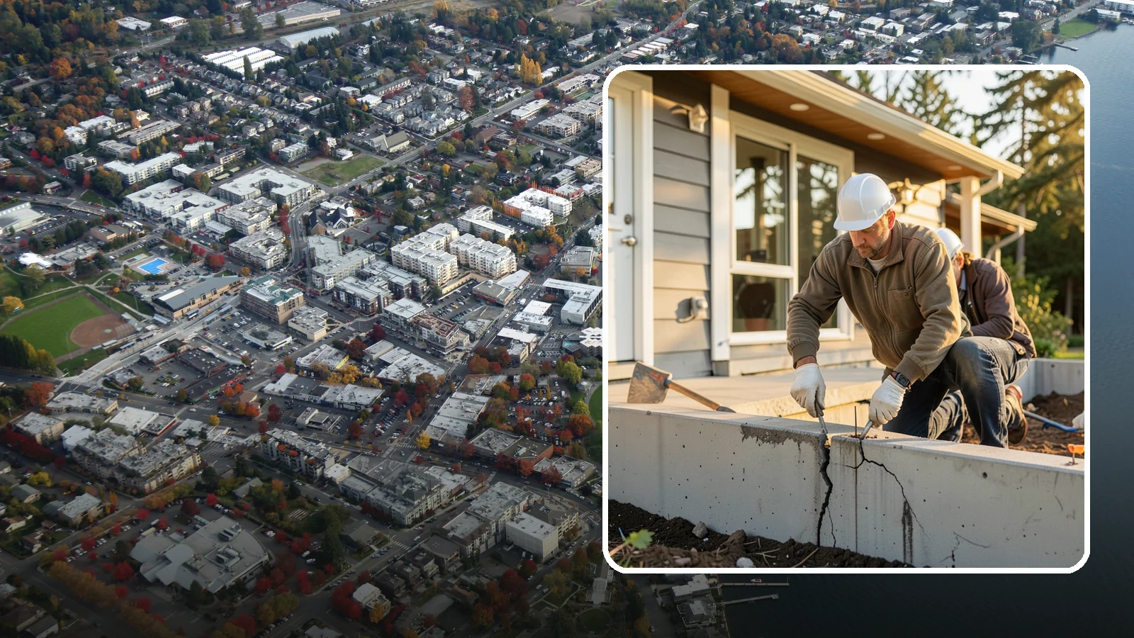 Foundation Crack Repair in Kirkland, King County, WA - Foundation crack repair that seals leaks and stops movement in your home's base.