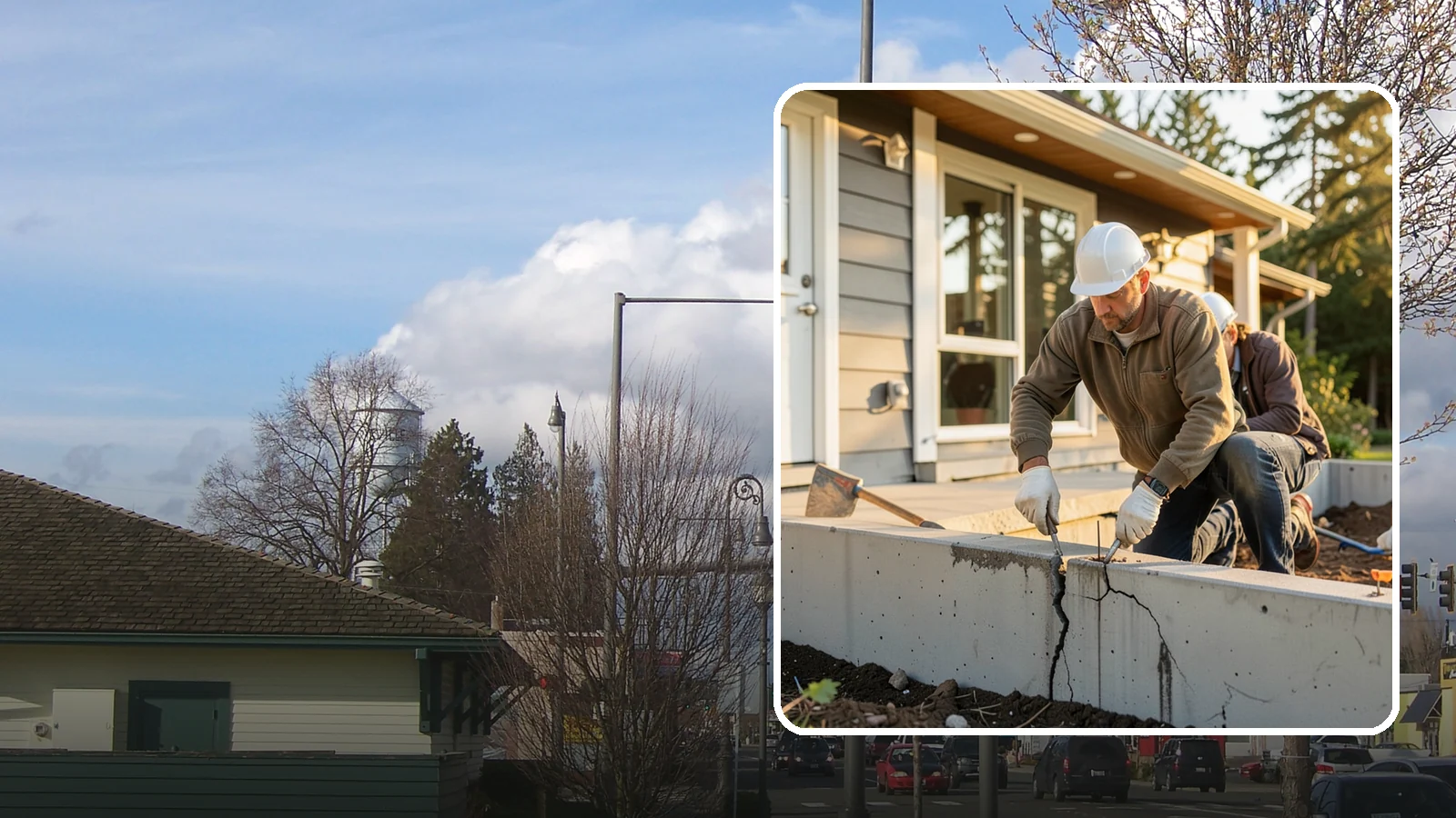 Foundation Crack Repair in Marysville, Snohomish County, WA - Foundation crack repair that seals leaks and stops movement in your home's base.